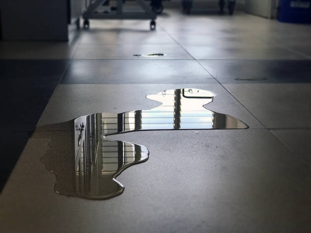 Water damage restoration process in CA